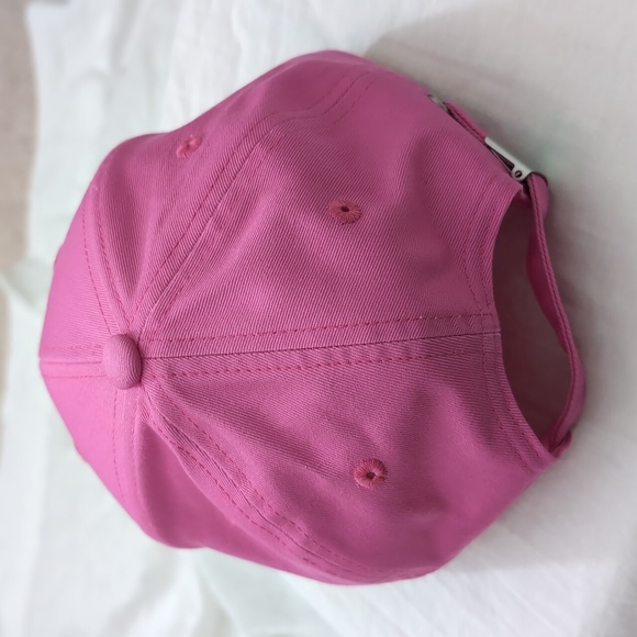 3/$21 TALBOTS Canvas Adjustable Baseball cap Neon Hat Sz O/S - Picture 2 of 5